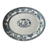 Large oval ironstone dish, Keeling earthenware, “Victoria” model