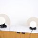 3 lampes italiennes modulables Murano années 80
