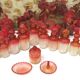 Broc crystal Baccarat red in gradient model Bamboo torso ribs, H 30 cm