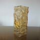 Champagne resin wall lamp