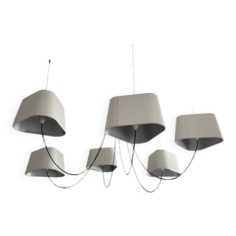 Large NUAGE pendant light designed by Hervé Langlais for DesignHeure