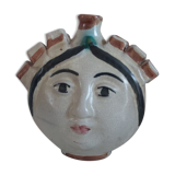 Vase soliflore Sicilian face