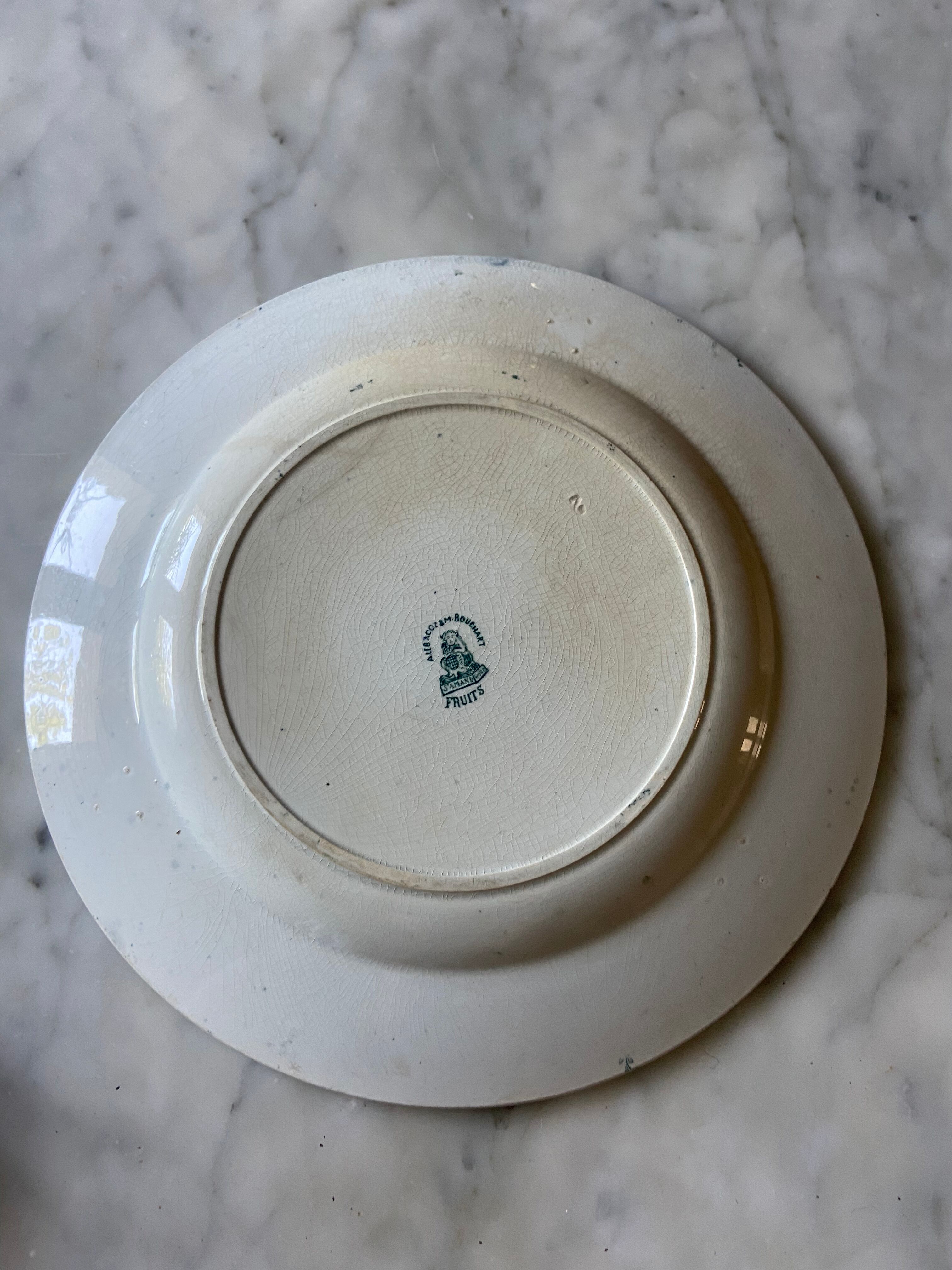 Round serving dishS vintage Amand