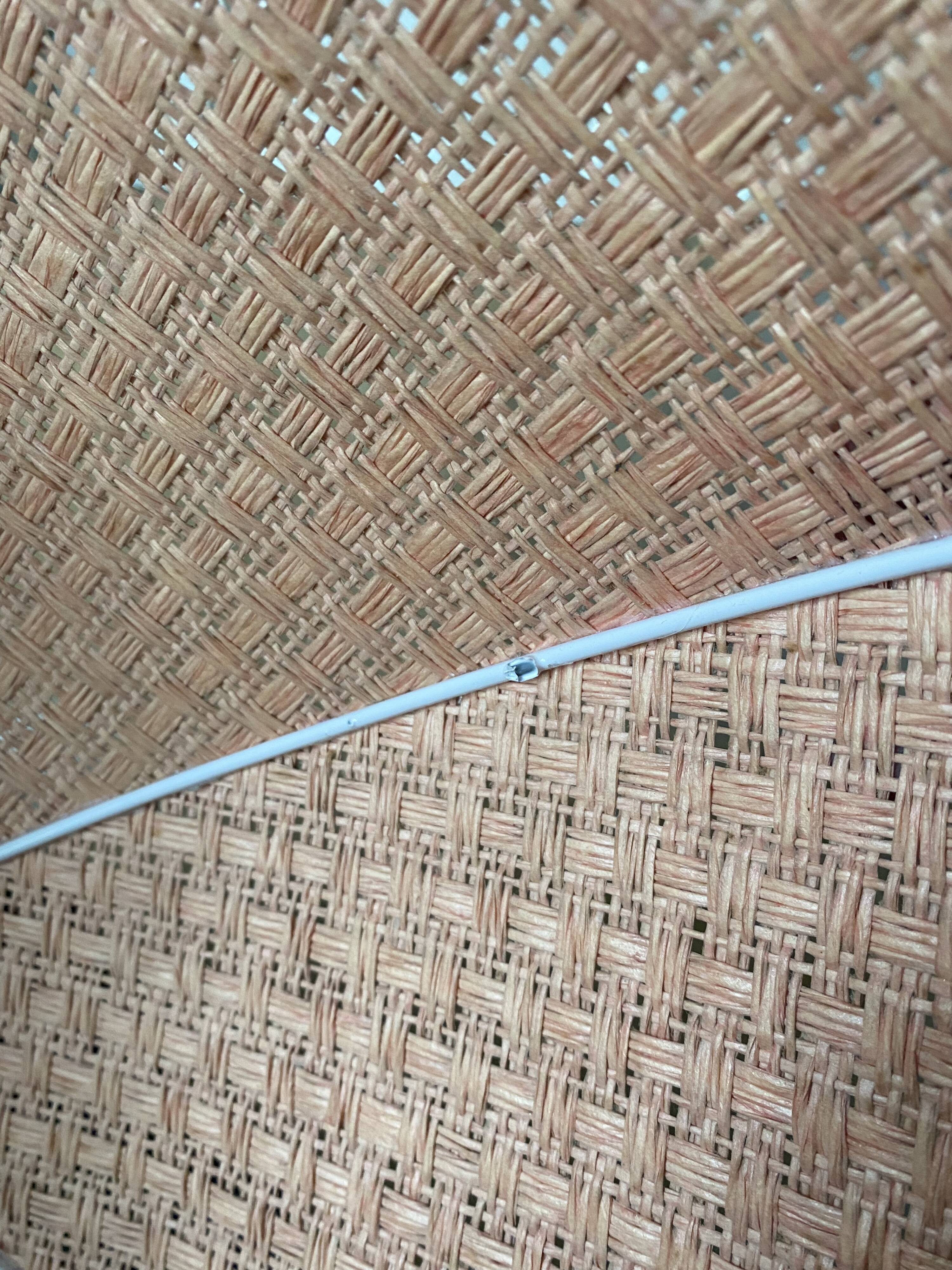 Flower suspension in pink canning