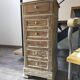 Solid wood storage unit