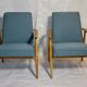 Pair of armchairs henryk lily 300-190s 1970