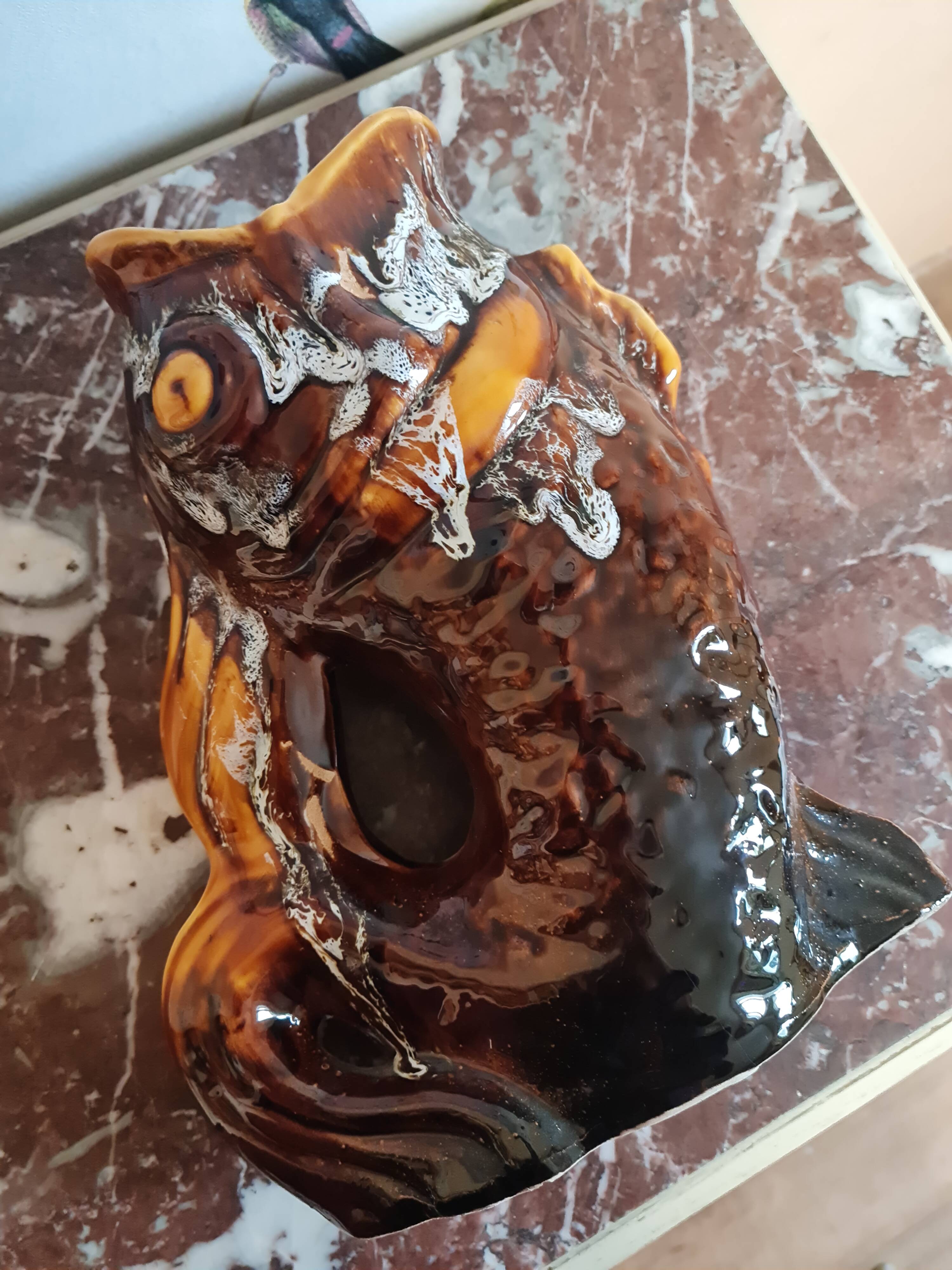 Pichet Glouglou signed Vallauris