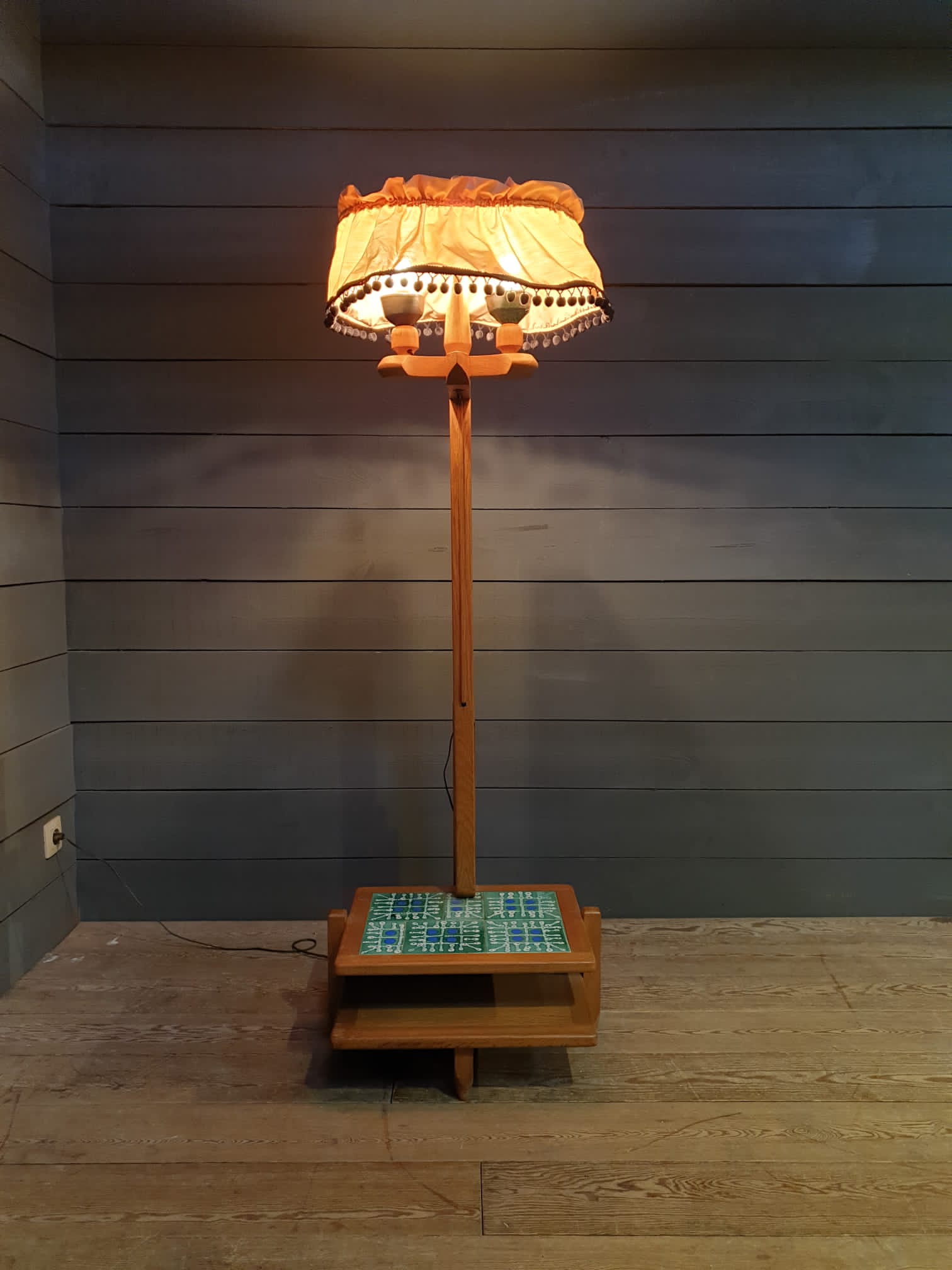 Floor lamp by Guillerme and Chambron