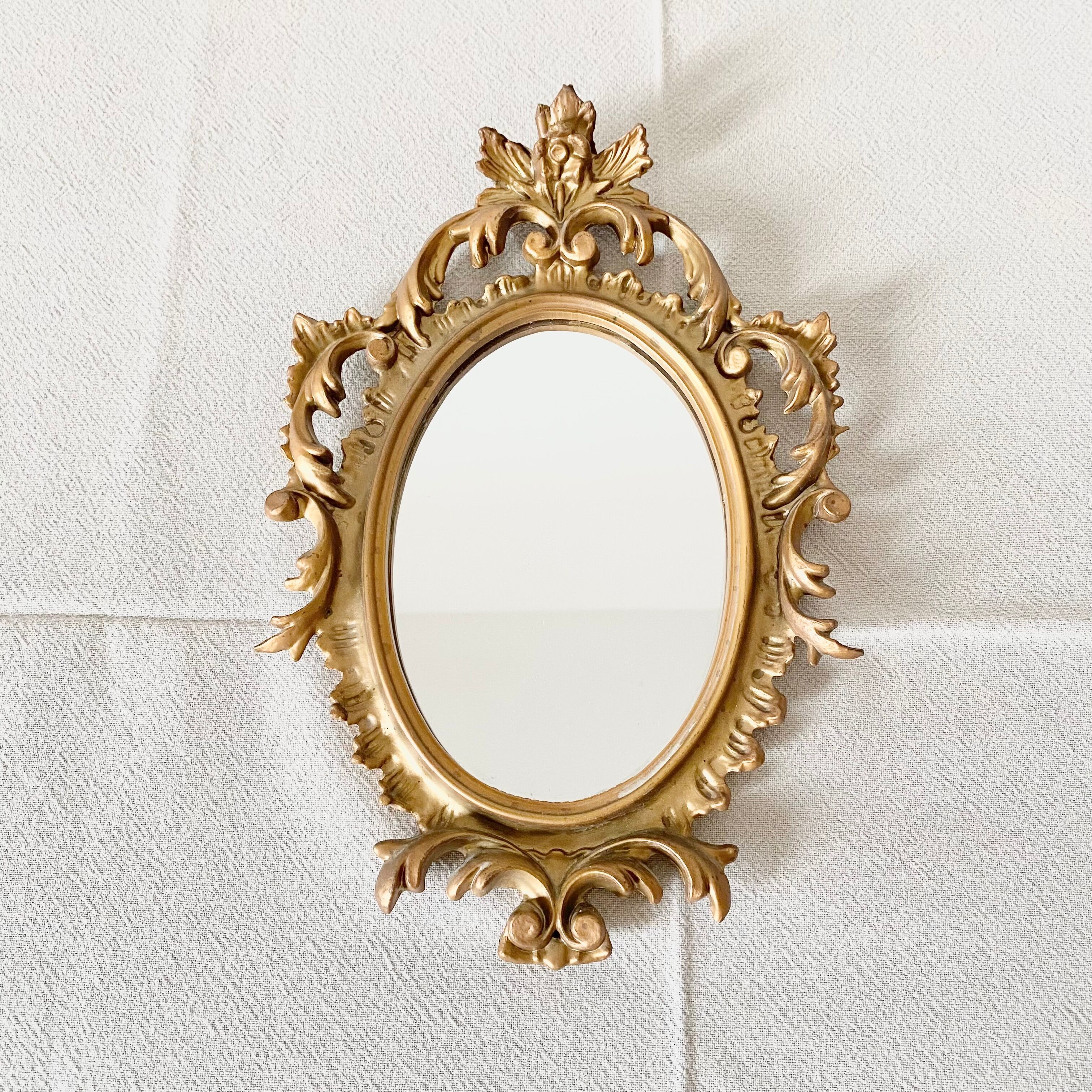 Vintage golden mirror