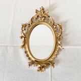 Vintage golden mirror