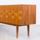Grand buffet Mid-Century en noyer