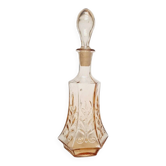 Art Deco carafe from Bolesław Morawski Glassworks, Poland, 1930s