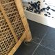 Étagère en rotin vintage