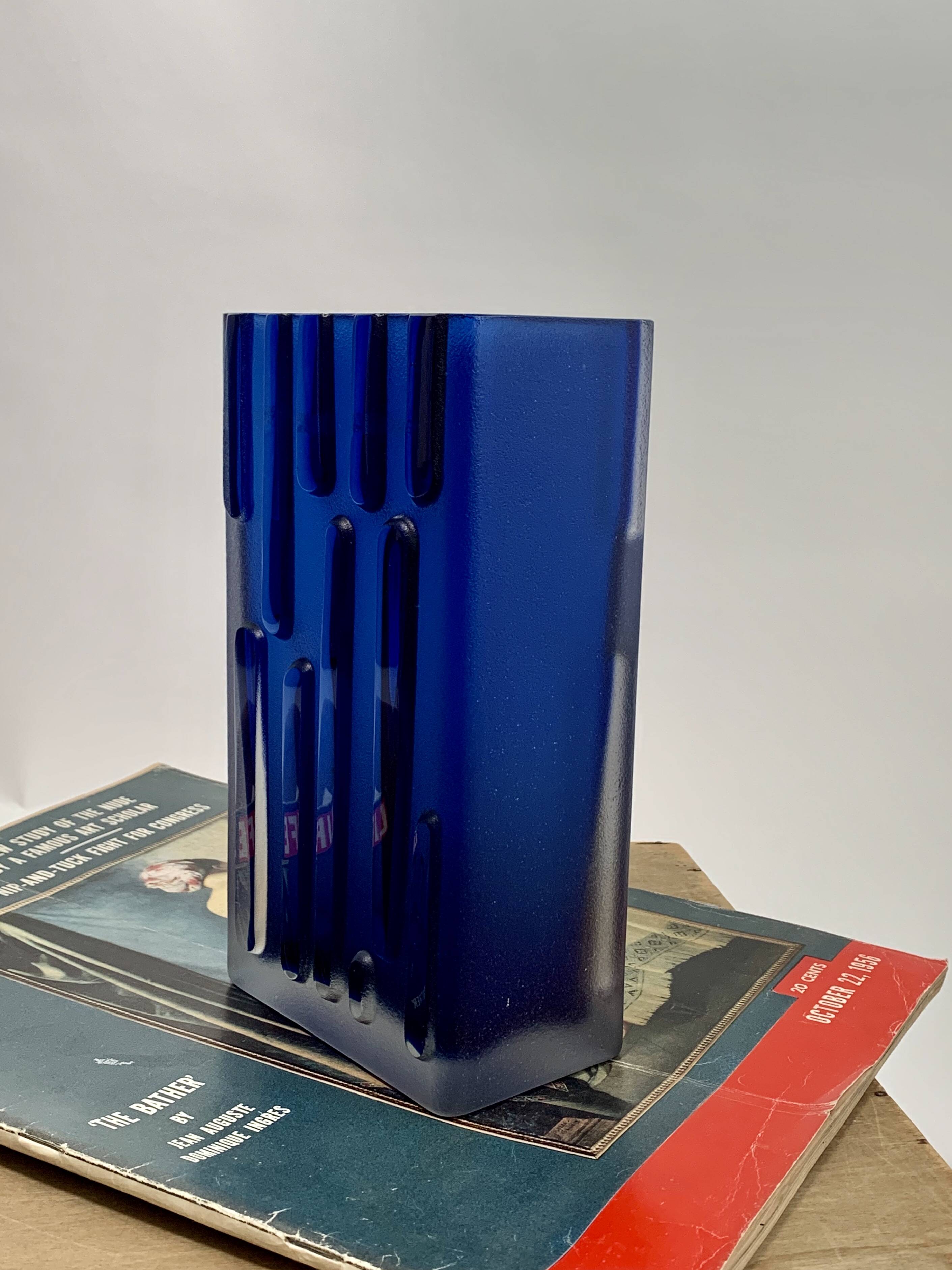 Vase Gral Kristall, Germany 1970s