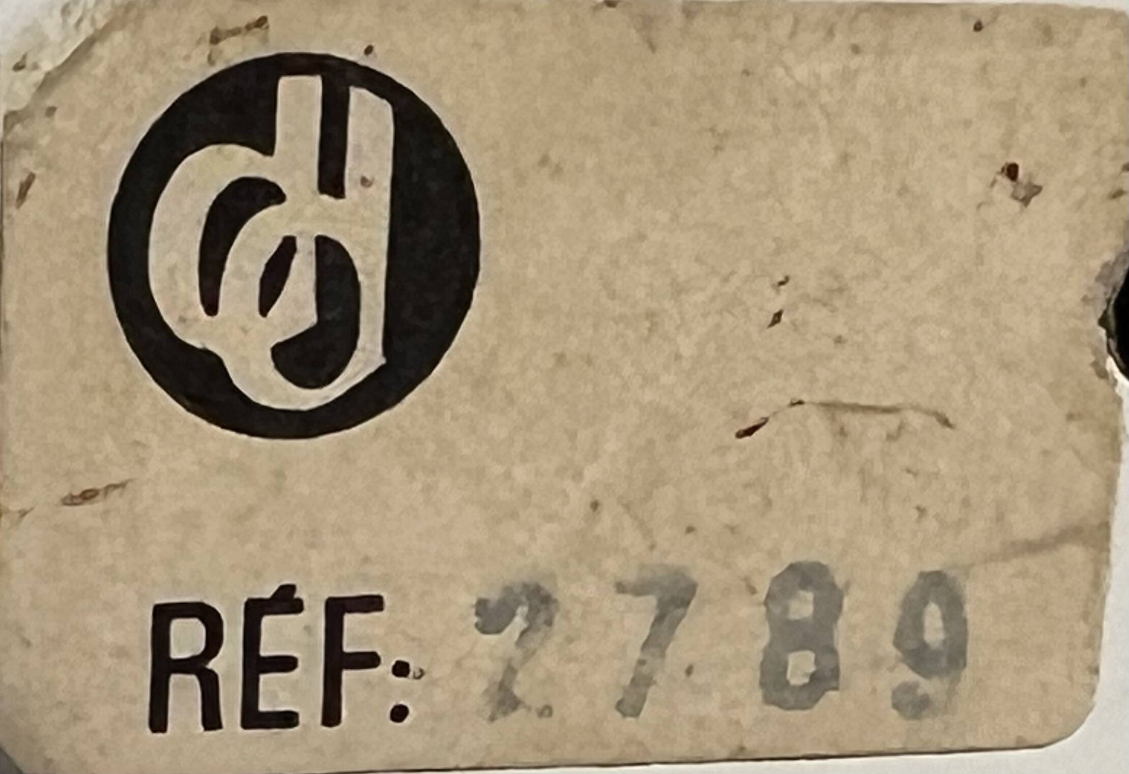 Pair of 50s Disderot Delmas spotlights in modernist style