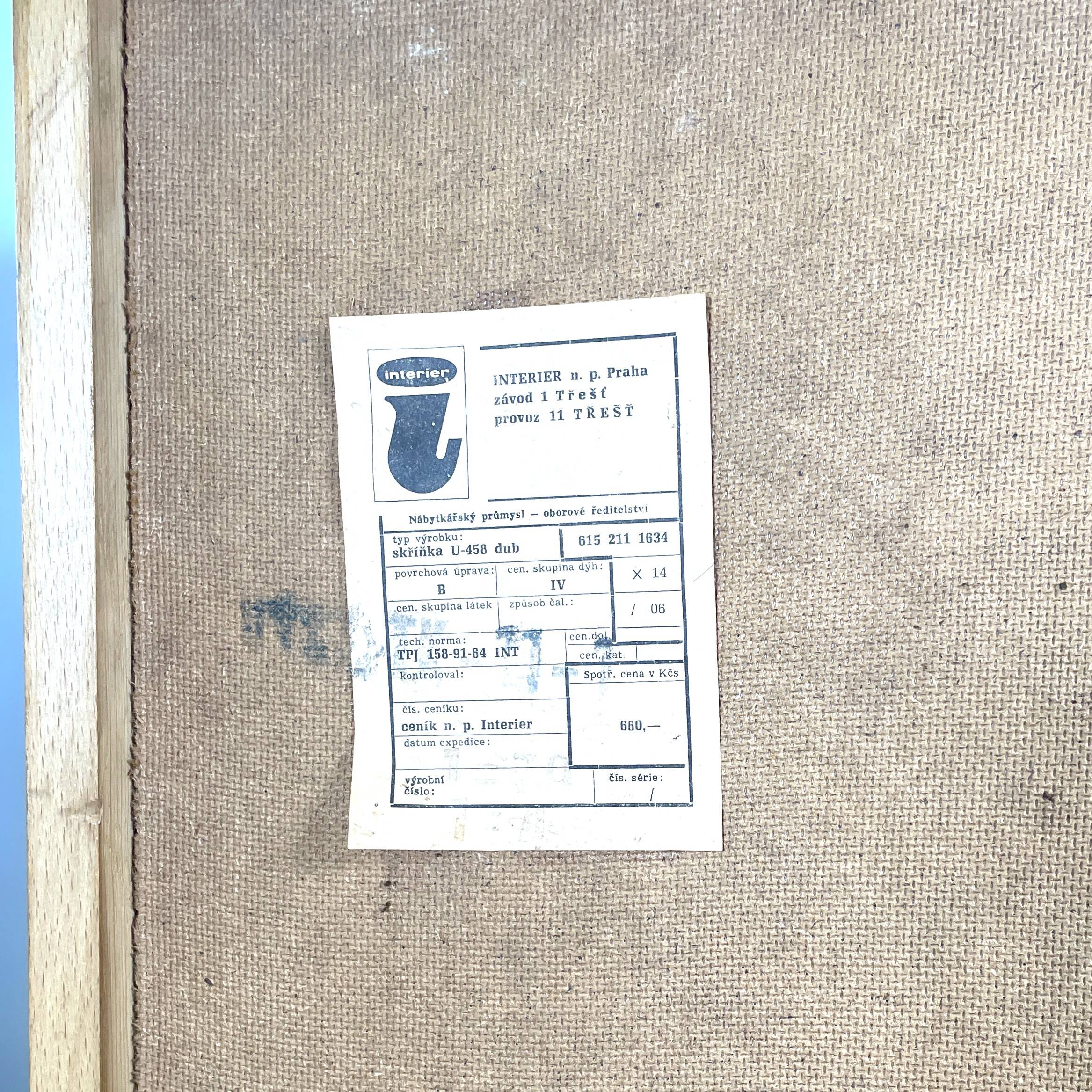 Sideboard U458 by Jiří Jiroutek