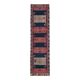 1970s Turkish Oushak Handmade Wool Cotton Pink Runner Rug 90x333