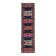 Tapis couloir en laine et coton fait main Oushak turc des années 1970, 90x333.