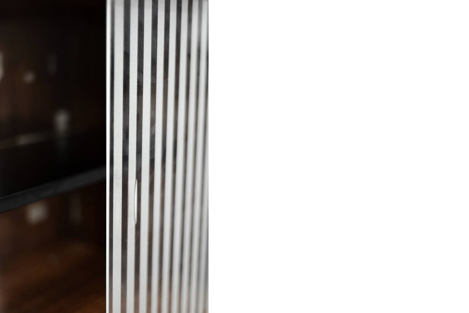 Vintage Mid-Century Scandinavian Modern Rosewood Highboard with Glass, 1960