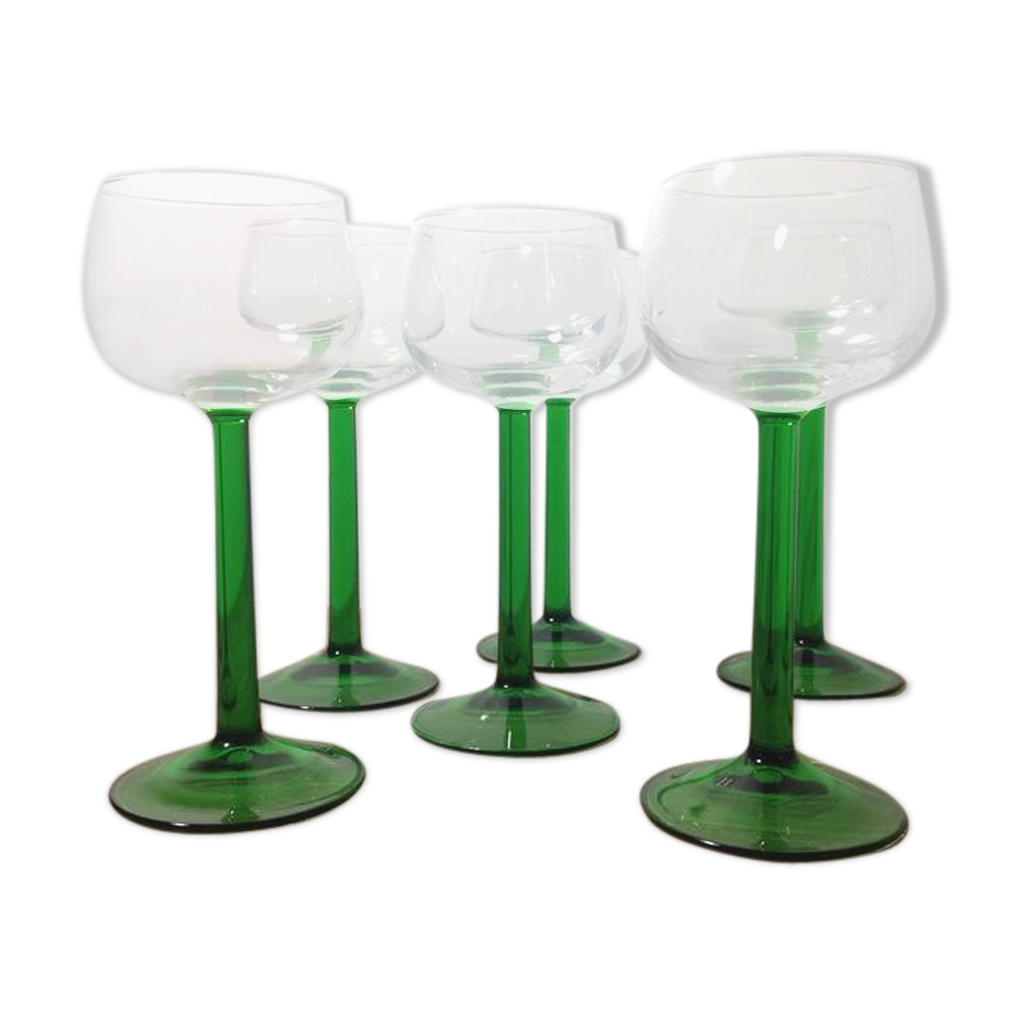 6 Alsace wine glasses