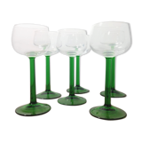 6 Alsace wine glasses