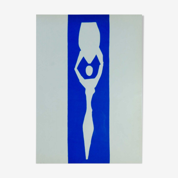 Lithographie Henri Matisse Femme à l'amphore 1958