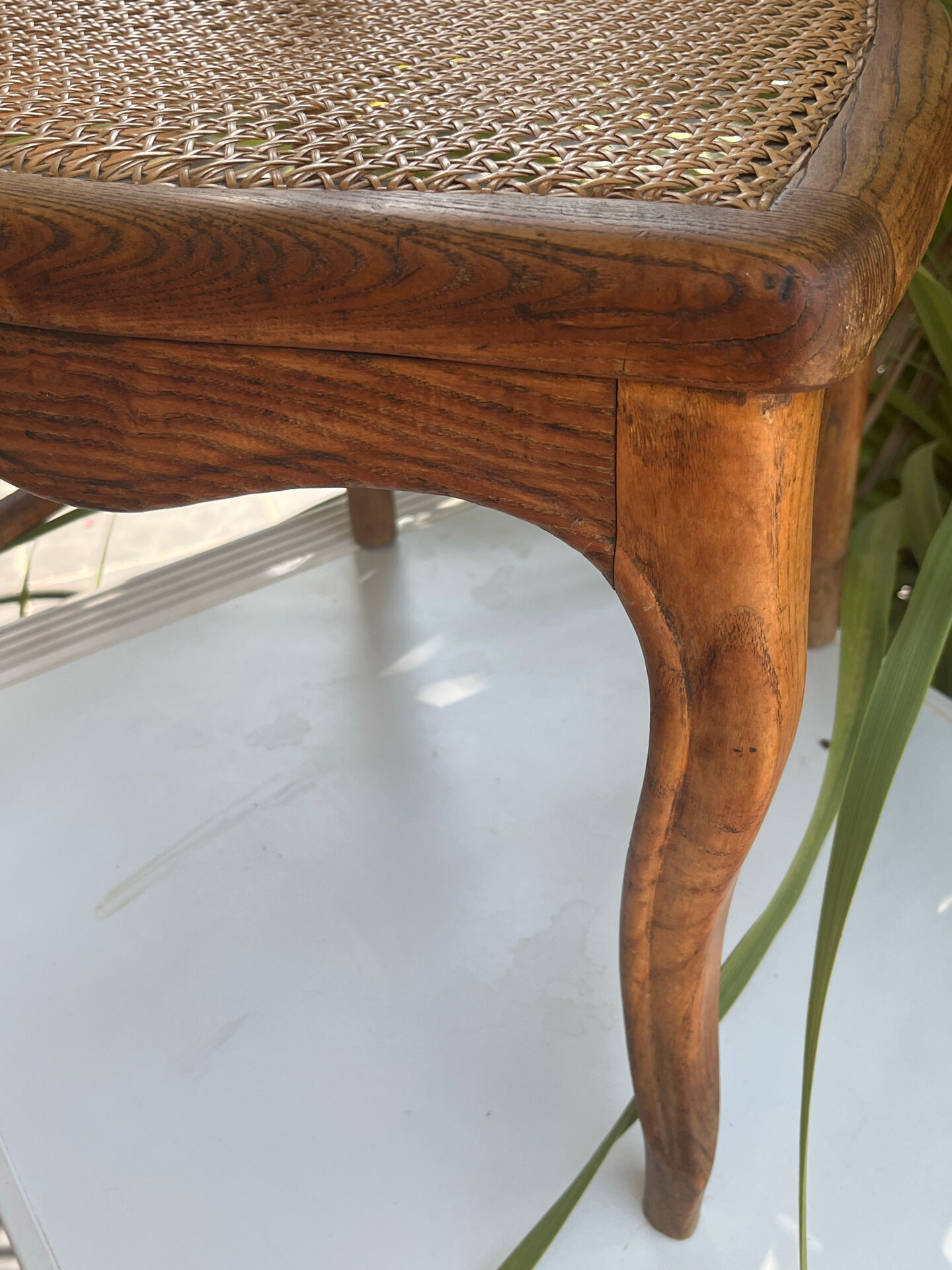 Caned chair for children