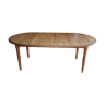 Dining table solid wood - turned legs table