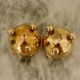 Pair of mid-century Swedish brass candle holders