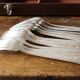 37-piece silver-plated art deco cutlery set