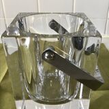 Sevres crystal ice bucket with mark below