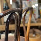 2 chaises de bistrot bois courbé