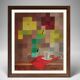 Old abstract pixel painting