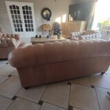 Salon trois pièces chesterfield