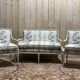 Salon de style Louis XVI Canapé et Paire de fauteuils
