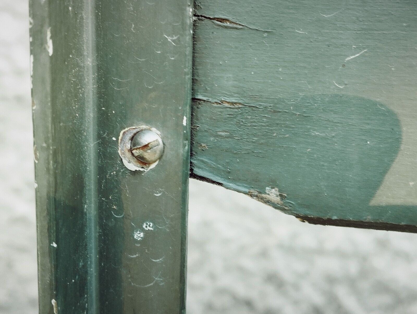 Garden furniture set with 6 chairs, known as Vichy? Art Nouveau 1880?
