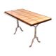 Tiled kitchen table