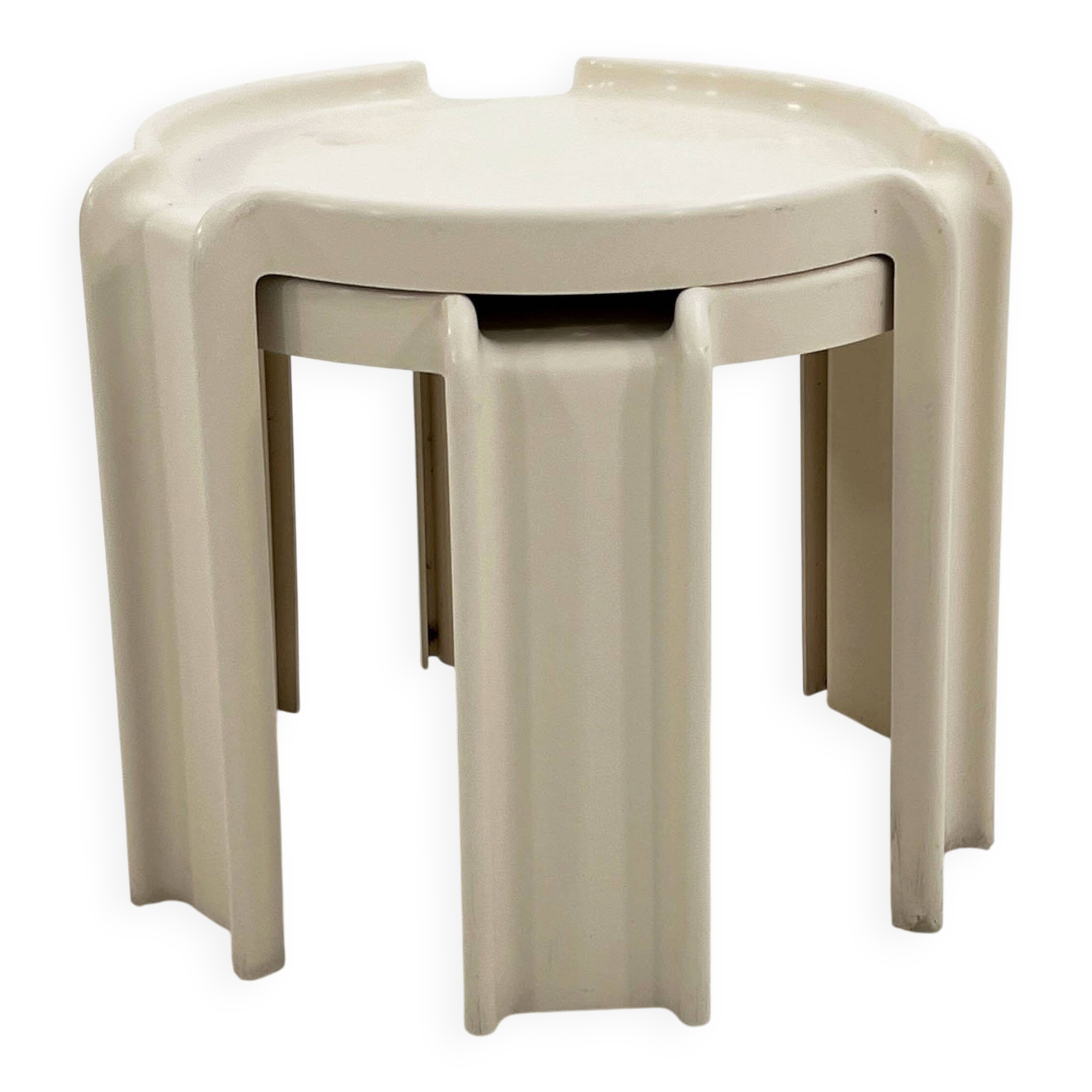Paire de Tables d'appoints par giotto stoppino pour kartell, 1970