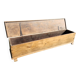 Bench / antique chest in solid oak - 196cm