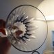 2 old white wine glasses Baccarat crystal model CASSINO - 12 cm