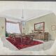 Painting decorative art interior architecture 30-50s