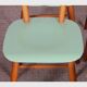 Suite de 4 chaises vintage en bois, éditées par Ton, 1960