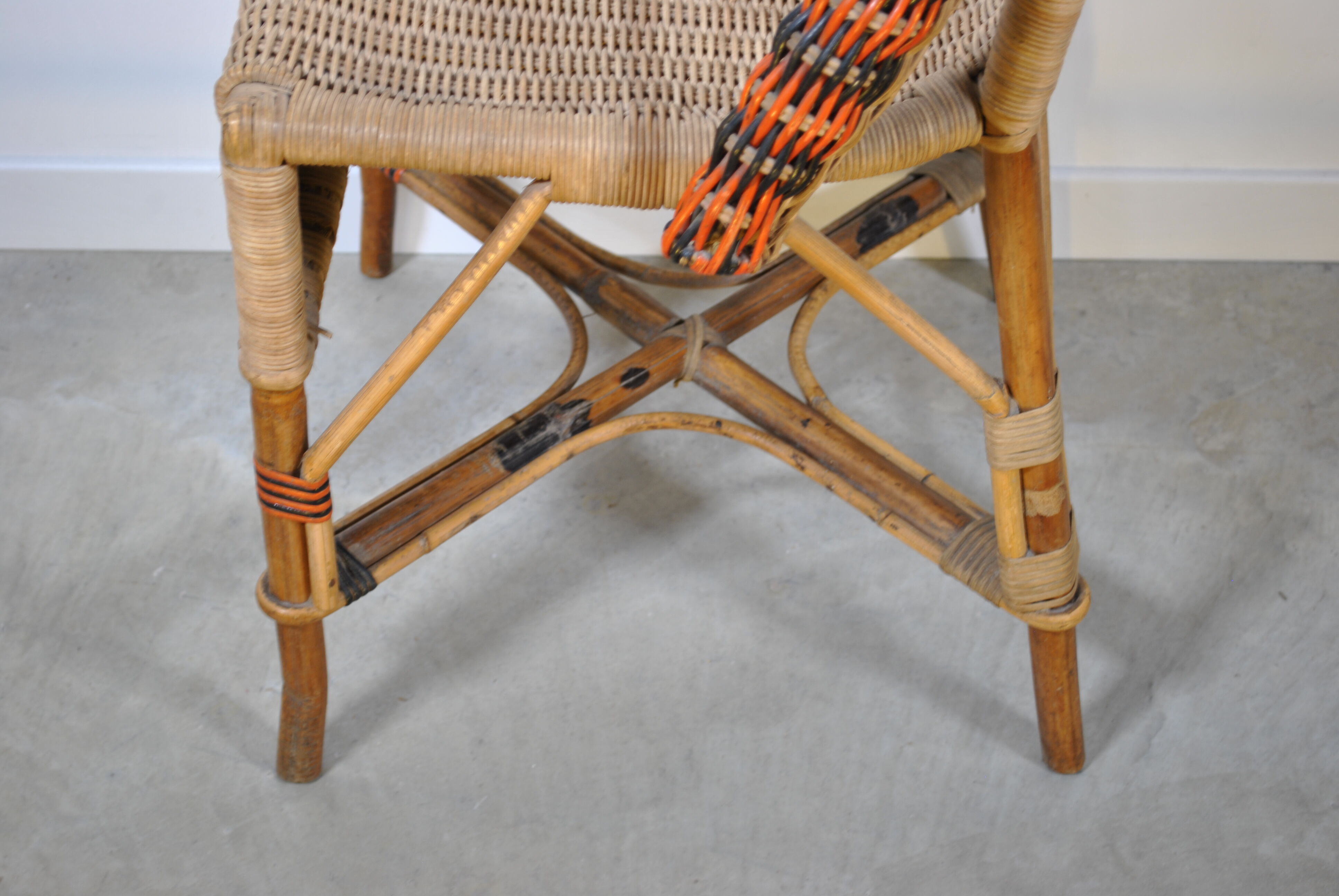Rattan chair 1960