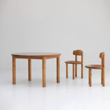 Round dining table designed by Rainer Daumiller, 1970s