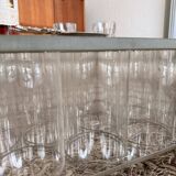 Decorative glass element or coffee table