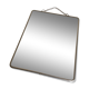 Miroir de barbier à suspendre 60 bordé chrome 30,5x24,5cm