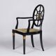 Spiderback chair, similar to a design by Edwin Lutyens, 1930s/40s.