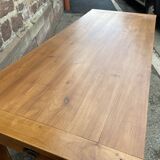 Cherry farmhouse table