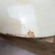 Set of 3 antique flat plates made of ironstone from the Debray Establishments, Clichy service.