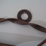 Brutalist Iron Candleholders by Henrik Horst, Denmark, 1960s, Set of 2